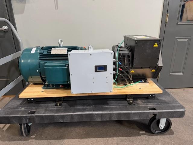 RemcorX RH Circuit motor and generator assembly on mobile platform